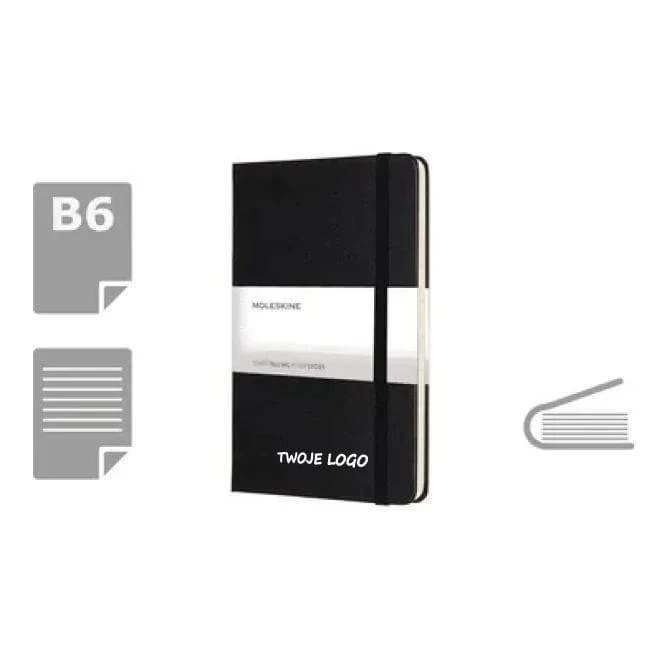 MOLESKINE Notatnik ok. B6 z logo Zdjęcie