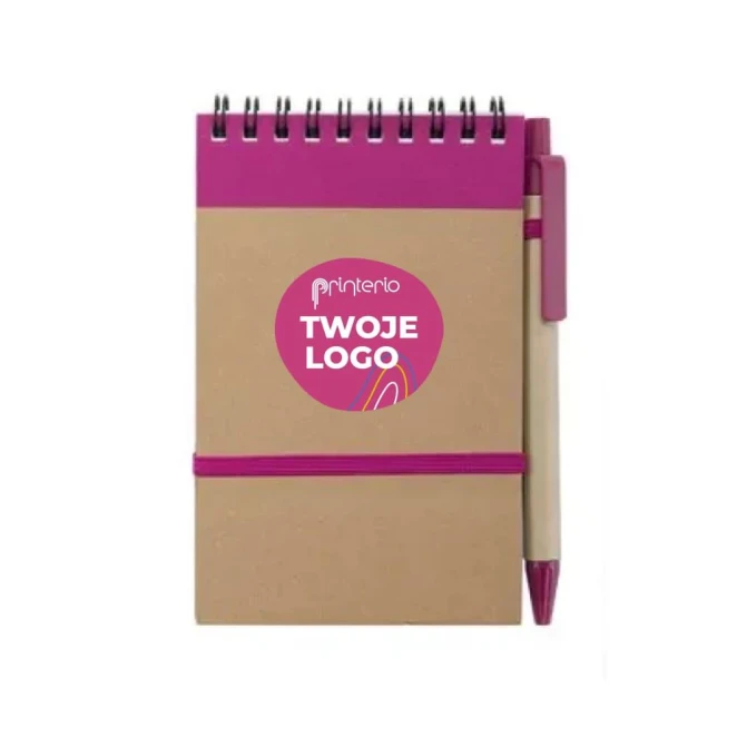 Notatnik ok. A6 z długopisem do naniesienia logo Zdjęcie