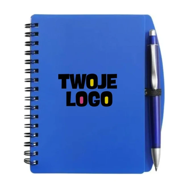 Notatnik ok. A6 z długopisem do drukowania logo Zdjęcie