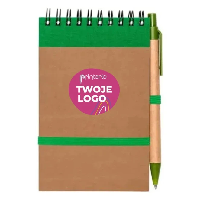 Notatnik ok. A6 z długopisem | Chapman do drukowania logo Zdjęcie