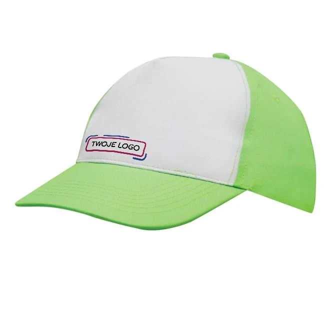 5 segmentowa czapka SHINY do naniesienia logo Zdjęcie