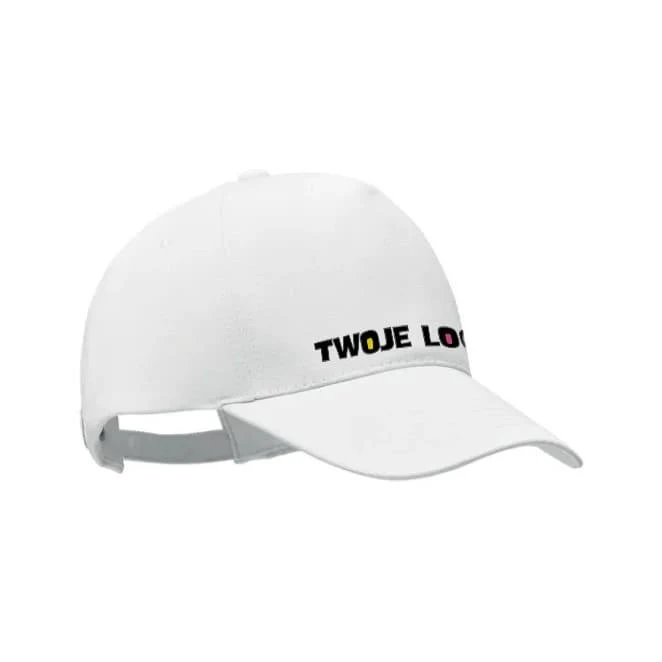 Czapka z daszkiem,bawełna org. BICCA CAP z logo Zdjęcie