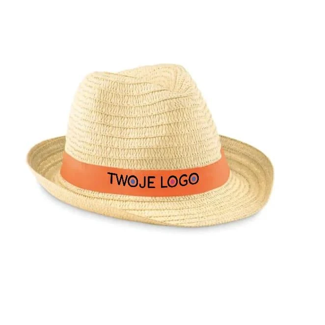 Kapelusz słomkowy BOOGIE do naniesienia logo Zdjęcie