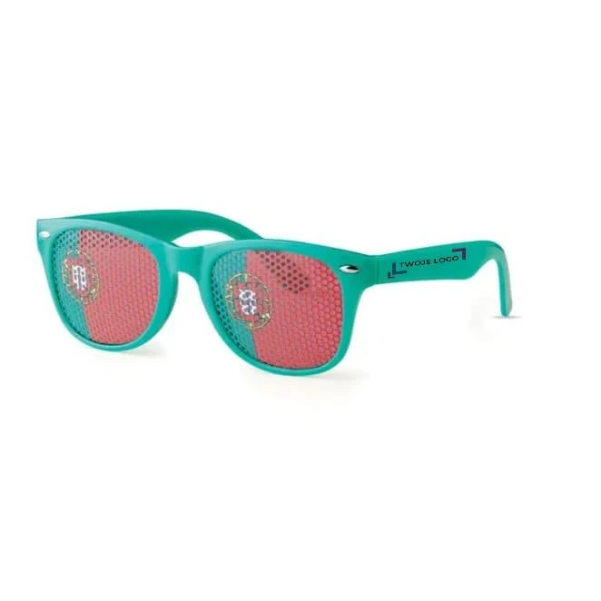 Okulary przeciwsłoneczne FLAG FUN z naniesieniem logo Zdjęcie