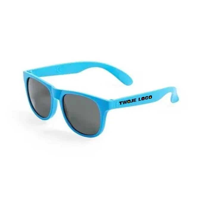 Okulary przeciwsłoneczne ze słomy pszenicznej z nadrukiem logo Zdjęcie