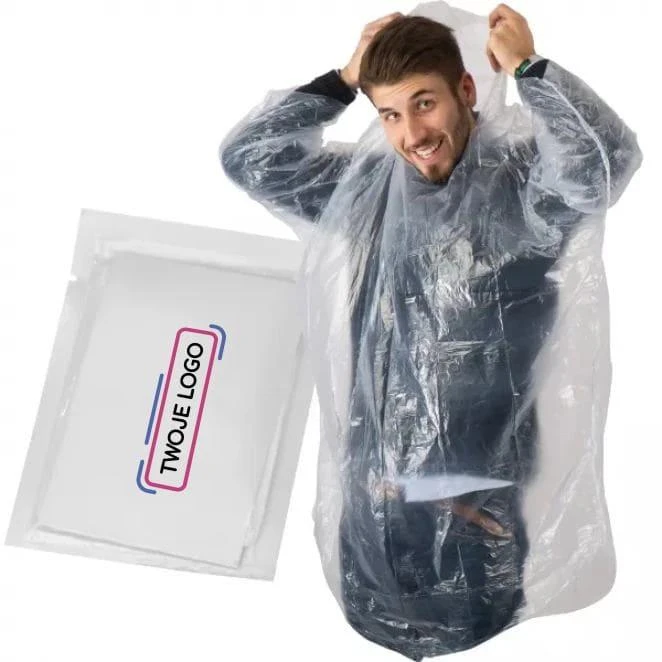 Ponczo przeciwdeszczowe z naniesieniem logo Zdjęcie