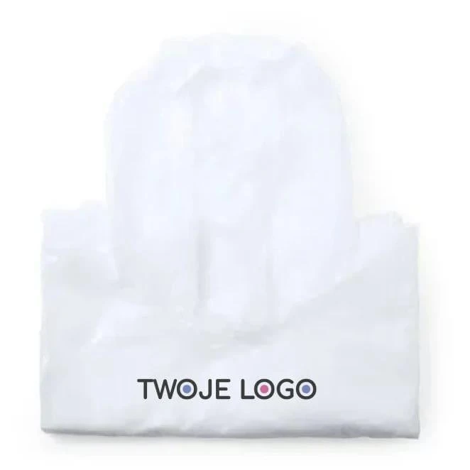 Peleryna z PLA z kapturem z logo Zdjęcie