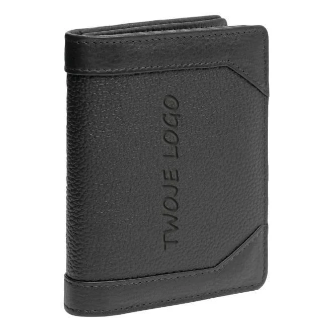 Portfel na karty kredytowe WALL STREET do drukowania logo Zdjęcie