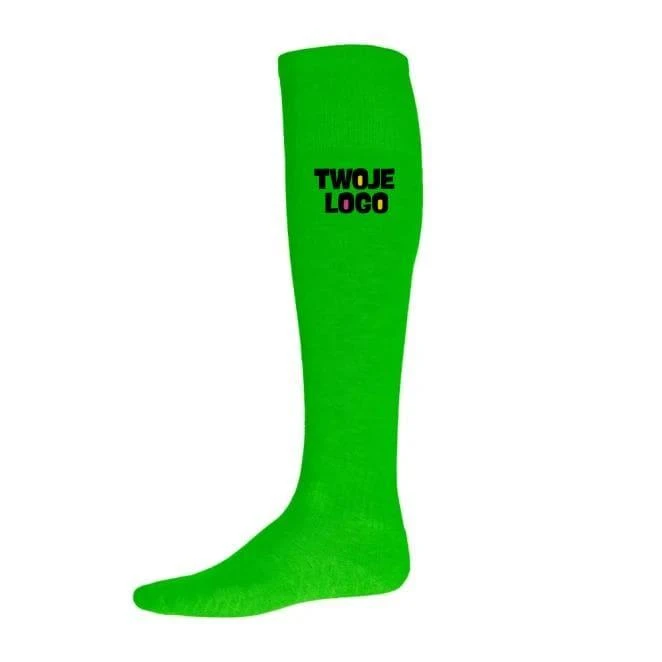 THC RUN. Skarpety sportowe do połowy łydki do drukowania logo Zdjęcie