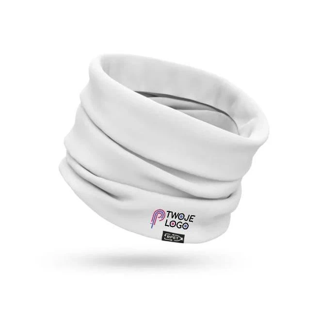 KOLKATA. Bandana wielofunkcyjna poliestru pochodzącego (100% rPET) (120 g/m²) z nadrukiem logo Zdjęcie