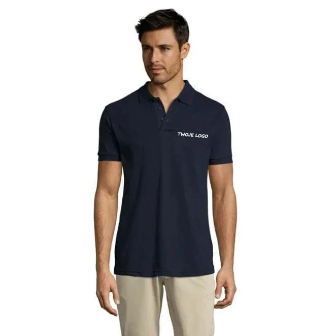 PRIME Męskie polo 200g PRIME MEN do drukowania logo Zdjęcie