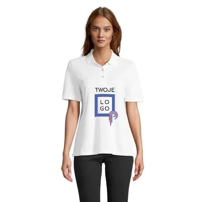 PACIFIC WOMEN POLO PACIFIC WOMEN z naniesieniem logo Zdjęcie
