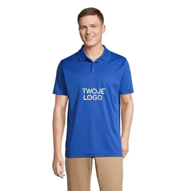 PITCHER UNISEX POLO PITCHER z logo firmy Zdjęcie