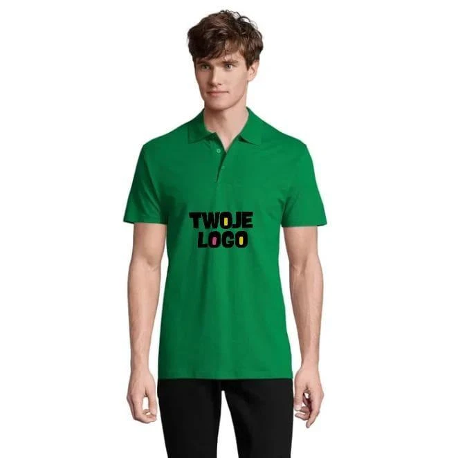 SPRING II MEN Polo 210g SPRING II z nadrukiem na zamówienie Zdjęcie