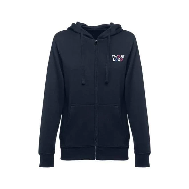 THC AMSTERDAM WOMEN. Bluza damska z bawełny i poliestru do naniesienia logo Zdjęcie