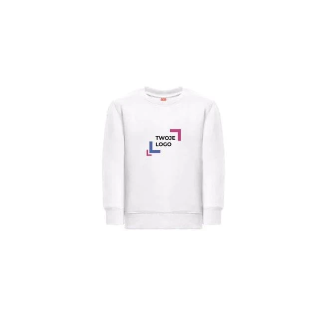 THC DELTA KIDS WH. Bluza dziecięca do naniesienia logo Zdjęcie