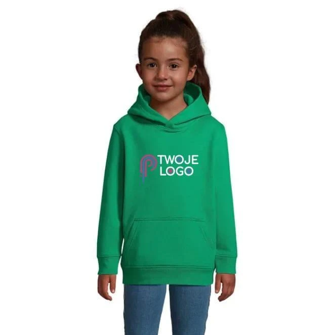CONDOR KIDS Bluza z kapture CONDOR KIDS z logo firmy Zdjęcie