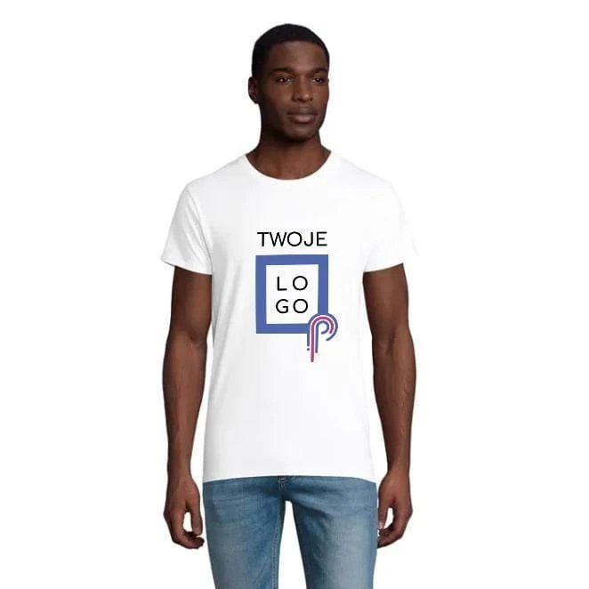 Koszulka męska PIONEER 175g PIONEER MEN do nałożenia logo Zdjęcie