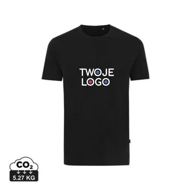 Koszulka z bawełny z recyklingu Iqoniq Bryce do nałożenia logo Zdjęcie