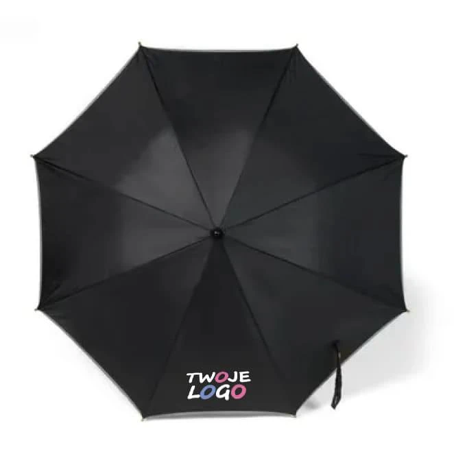Parasol automatyczny z logo firmy Zdjęcie