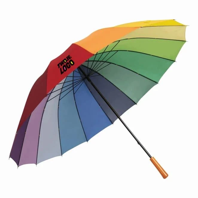Parasol typu golf RAINBOW SKY do naniesienia logo Zdjęcie