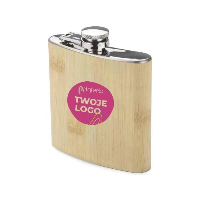 Piersiówka RIDLEY 200 ml z logo Zdjęcie