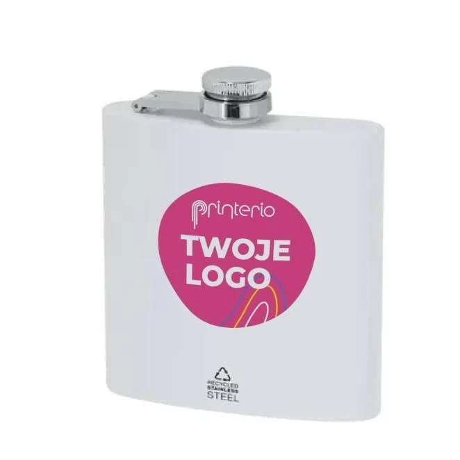 Piersiówka 175 ml ze stali nierdzewnej z recyklingu do nałożenia logo Zdjęcie