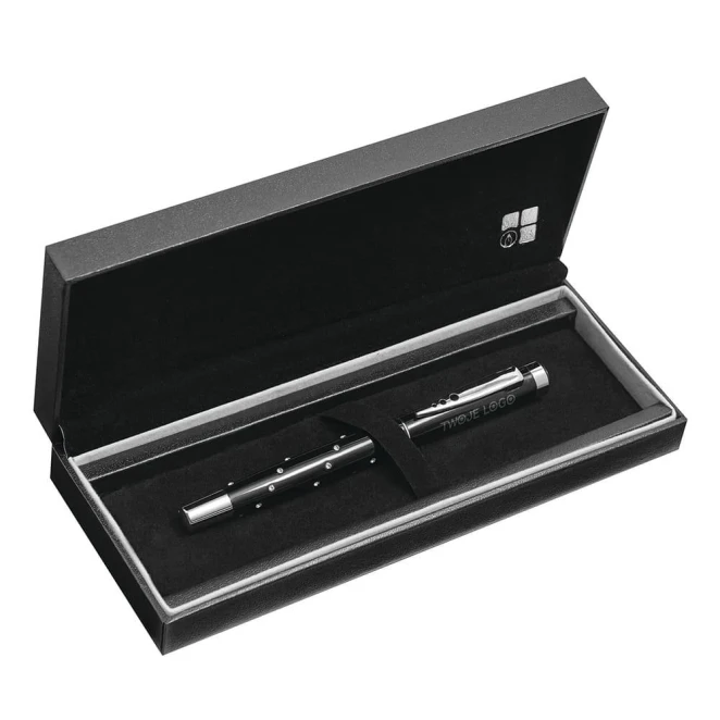 Metalowe pióro kulkowe RIGA do drukowania logo Zdjęcie