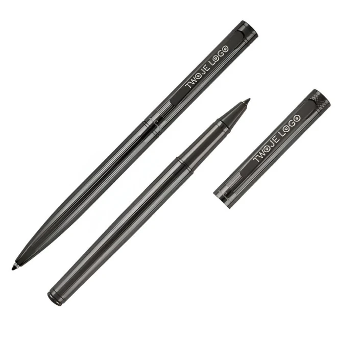 Zestaw piśmienny długopis i pióro kulkowe RENEE Pierre Cardin do drukowania logo Zdjęcie