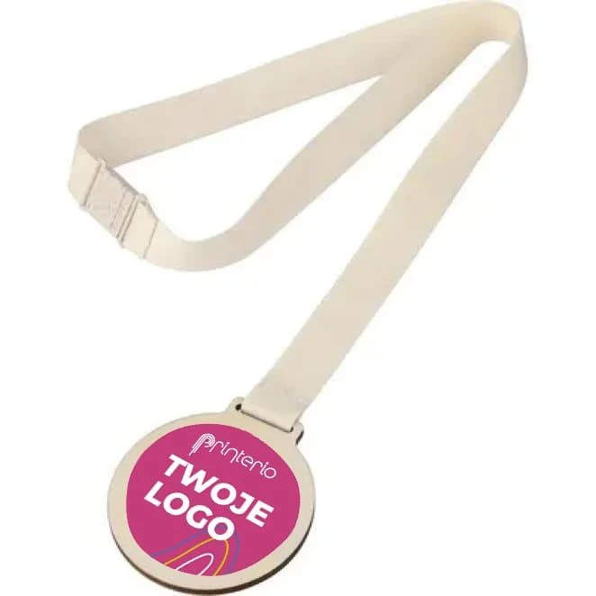 Drewniany medal do nałożenia logo Zdjęcie