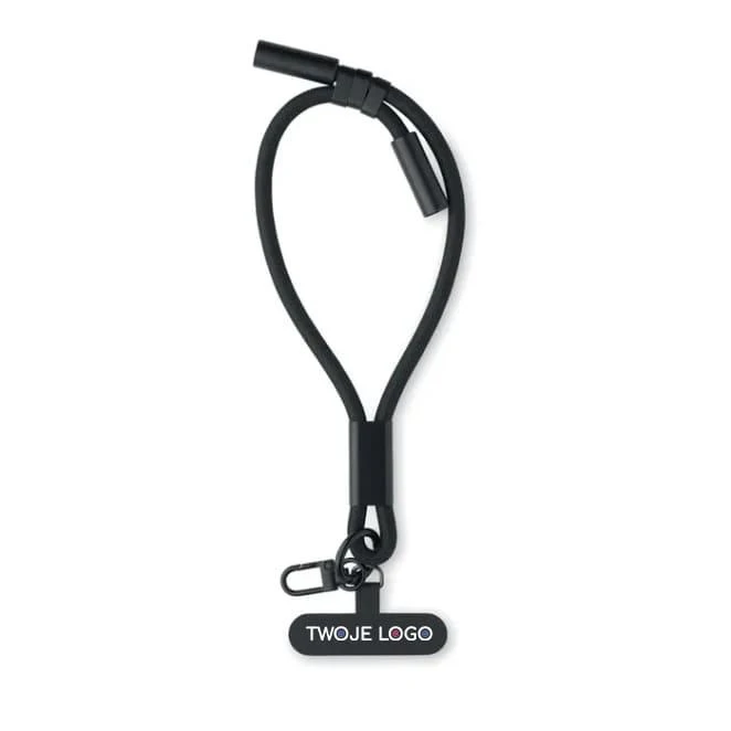 Smycz ładująca do telefonu 60W VRIST z nadrukiem logo Zdjęcie