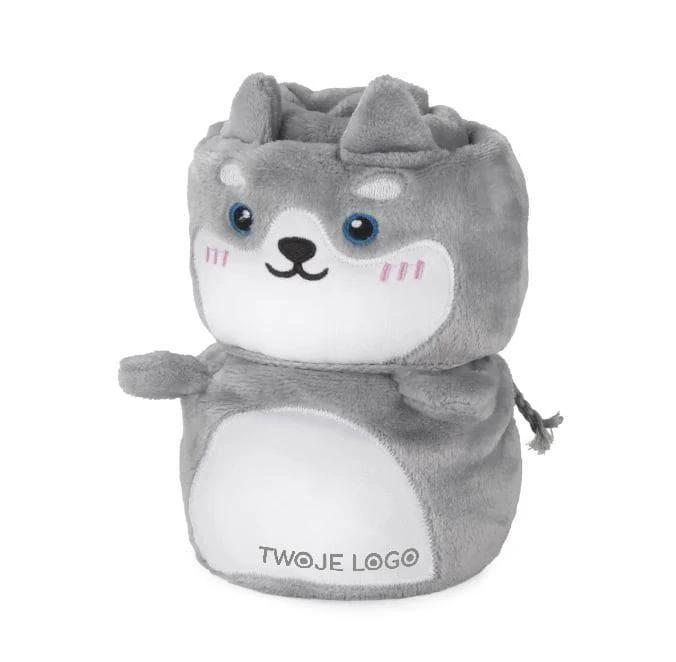 Kocyk polarowy WOOLY z nadrukiem na zamówienie Zdjęcie