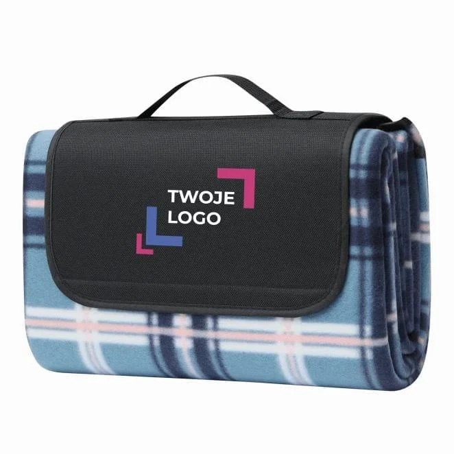 Koc piknikowy OUTDOOR BREAK z logo Zdjęcie