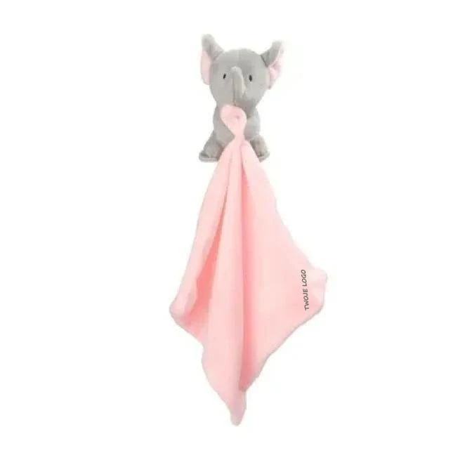 Pluszowy mini kocyk słoń | Ralphy z nadrukiem logo Zdjęcie