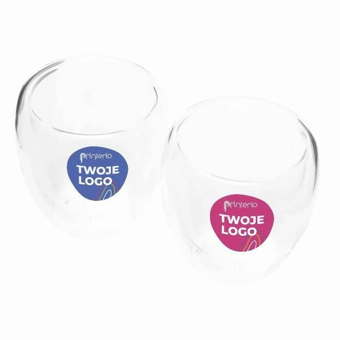 Zestaw 2 szklanek DRINK LINE M do nałożenia logo Zdjęcie
