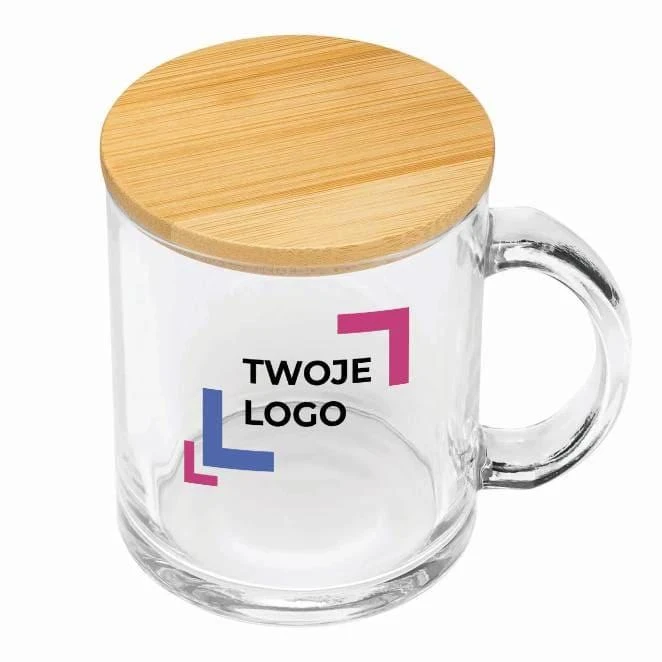 Szklanka MINTEA z logo Zdjęcie