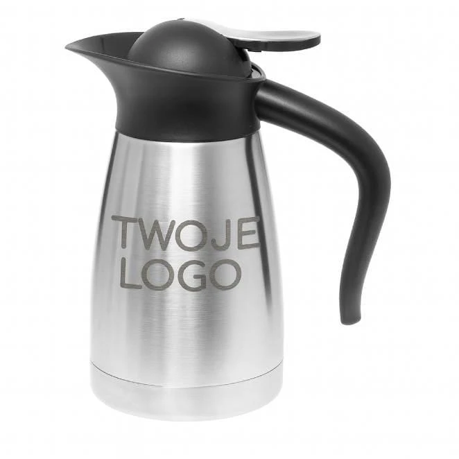 Dwuścienny dzbanek próżniowy AWAKE do naniesienia logo Zdjęcie