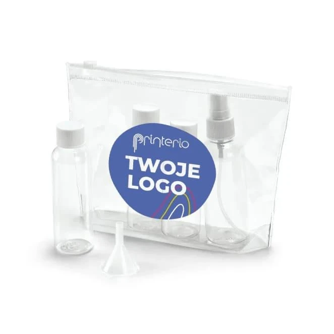 DENIRO. Hermetyczna kosmetyczka z PVC do naniesienia logo Zdjęcie