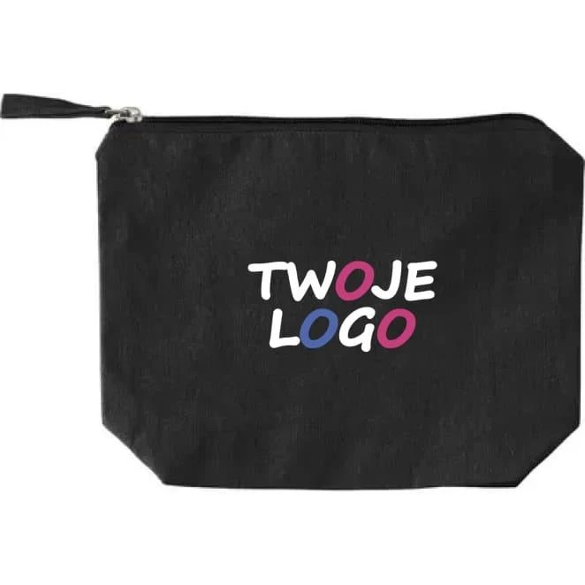Kosmetyczka z bawełny z recyklingu do drukowania logo Zdjęcie