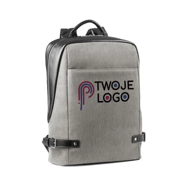 DIVERGENT BACKPACK II. Plecak na laptopa do 15.6'' z tkaniny i PU do naniesienia logo Zdjęcie