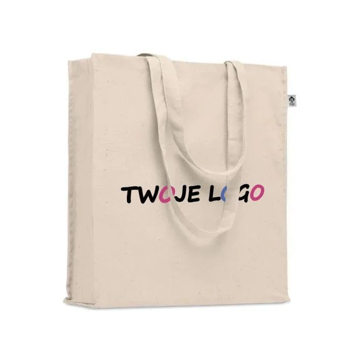 Torba z bawełny organicznej BENTE z naniesieniem logo Zdjęcie