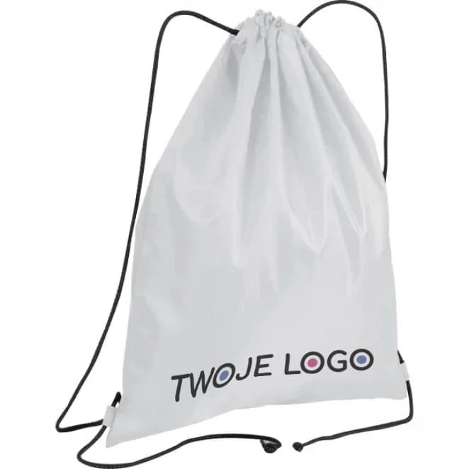 Worek z poliestru 190T z nadrukiem na zamówienie Zdjęcie