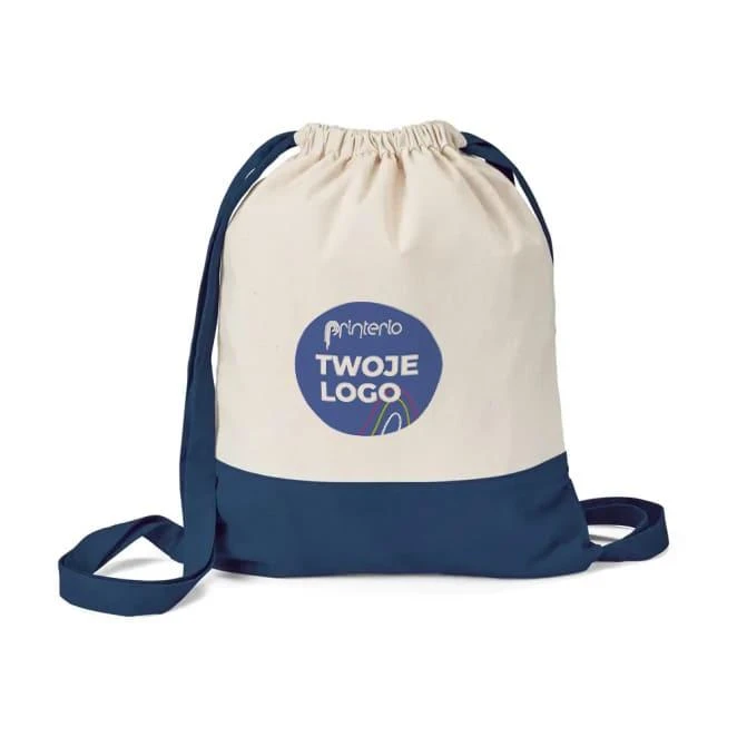 ROMFORD. Worek ze sznurkiem, 100% bawełna (180 g/m²) z logo Zdjęcie