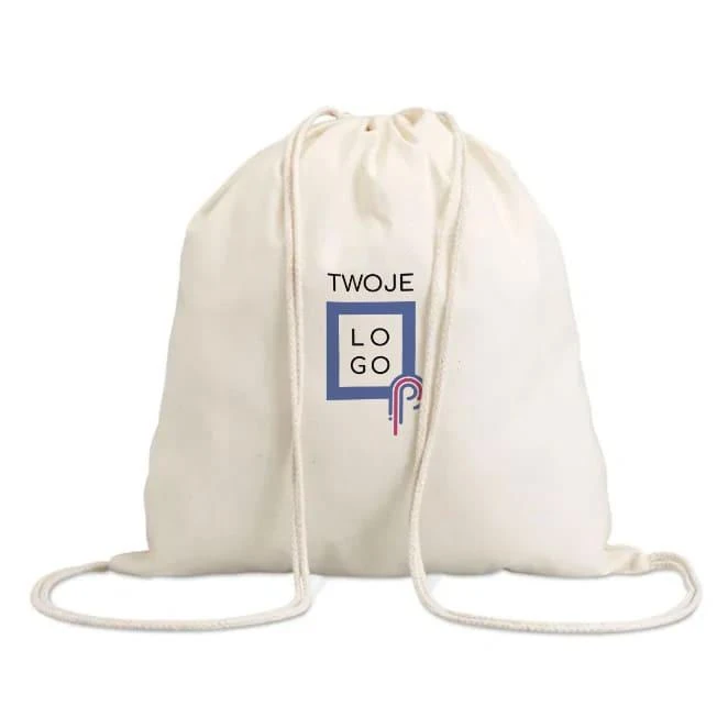 Worek szkolny. HUNDRED z logo firmy Zdjęcie