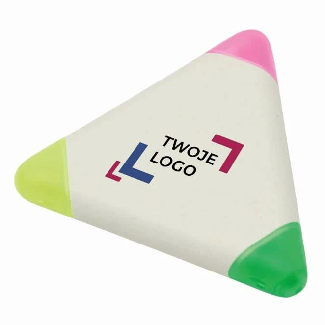 Trójkątny zakreślacz MARK IT 2.0 z naniesieniem logo Zdjęcie