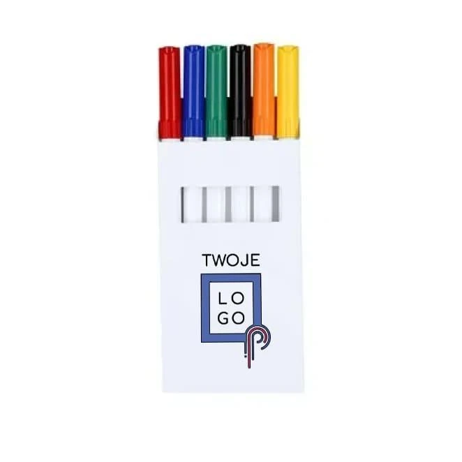 Zestaw flamastrów z naniesieniem logo Zdjęcie