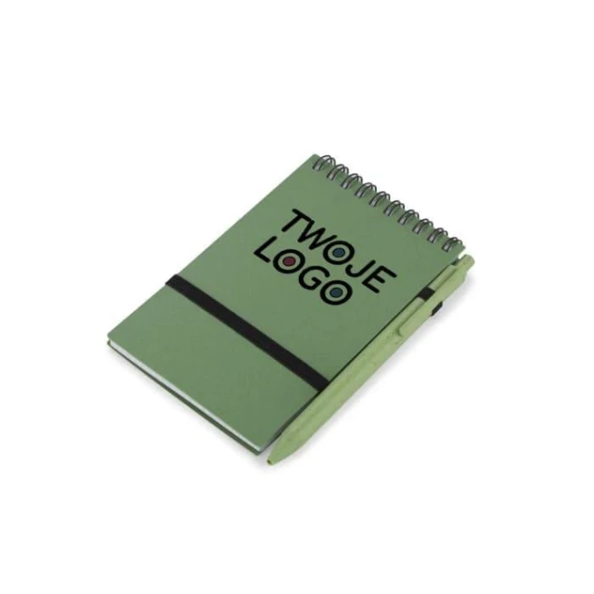 Notes z długopisem TRESA A6 z naniesieniem logo Zdjęcie