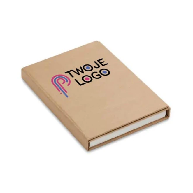 Notes składany TRIPLO A6 z logo firmy Zdjęcie