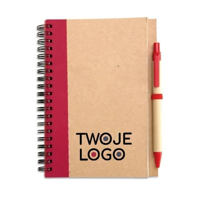 Notes z długopisem SONORA PLUS z logo Zdjęcie