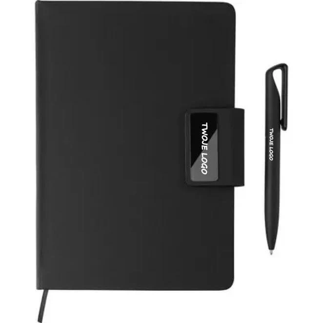 Zestaw upominkowy, długopis, notatnik z logo Zdjęcie